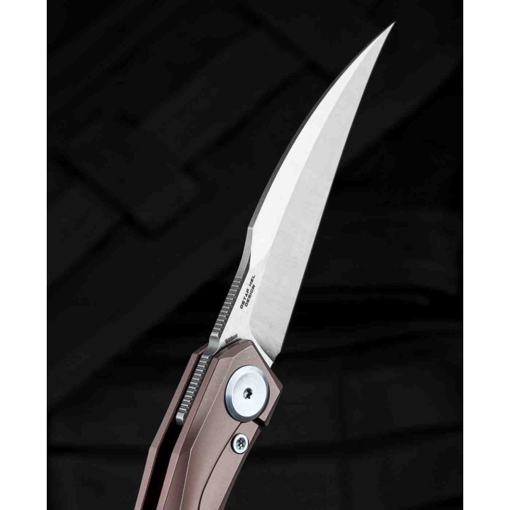 BTKT2004C Couteau Bestech Knives Ivy Pink 6AL4V Titanium Handles S35VN Blade Framelock Clip - Livraison Gratuite