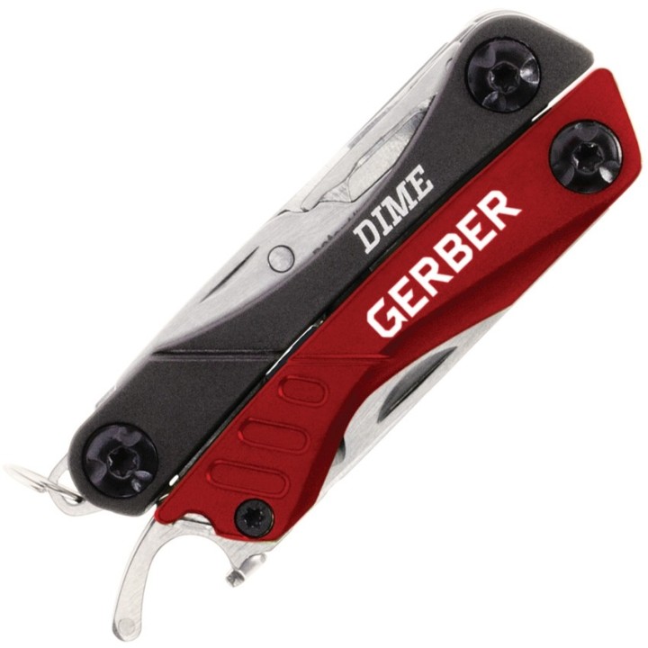 Outils Pince Multifonction Gerber Dime Black Micro Multi-Tool Acier 3Cr13 G0417 - Livraison Gratuite