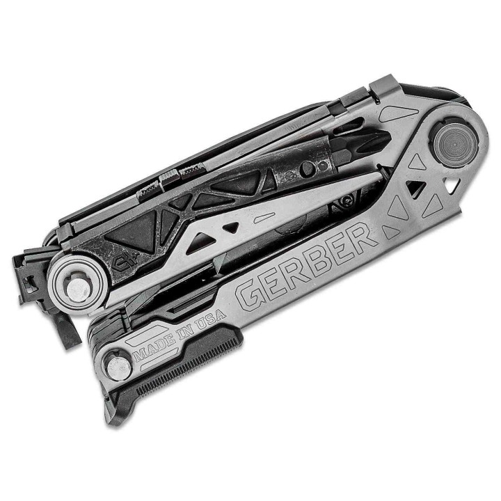 Pince Tenaille Gerber Center-Drive Multi-Tool Black Berry Pied de Biche Tournevis Etui Noir Made USA G1197 - Livraison Gratuite