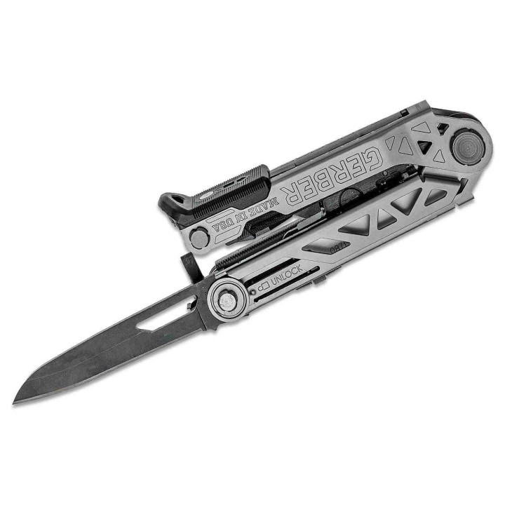 Pince Tenaille Gerber Center-Drive Multi-Tool Black Berry Pied de Biche Tournevis Etui Noir Made USA G1197 - Livraison Gratuite