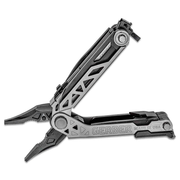 Pince Tenaille Gerber Center-Drive Multi-Tool Black Berry Pied de Biche Tournevis Etui Noir Made USA G1197 - Livraison Gratuite