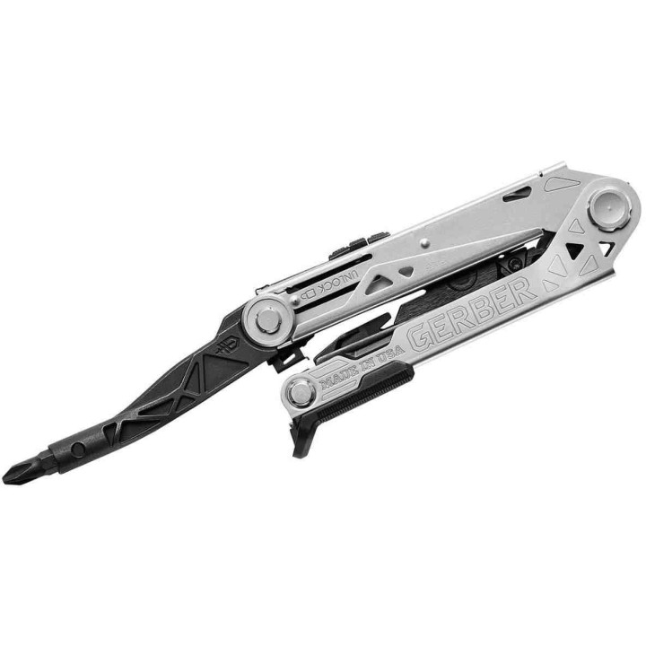 Pince Tenaille Gerber Center-Drive Multi-Tool Black Berry 12 Embouts Etui Noir Made USA G1198 - Livraison Gratuite