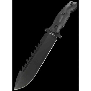 Couteau Halfbreed Blades Large Survival Lame Acier K110 Manche G10 Etui Kydex HBBLSK01 - Livraison Gratuite