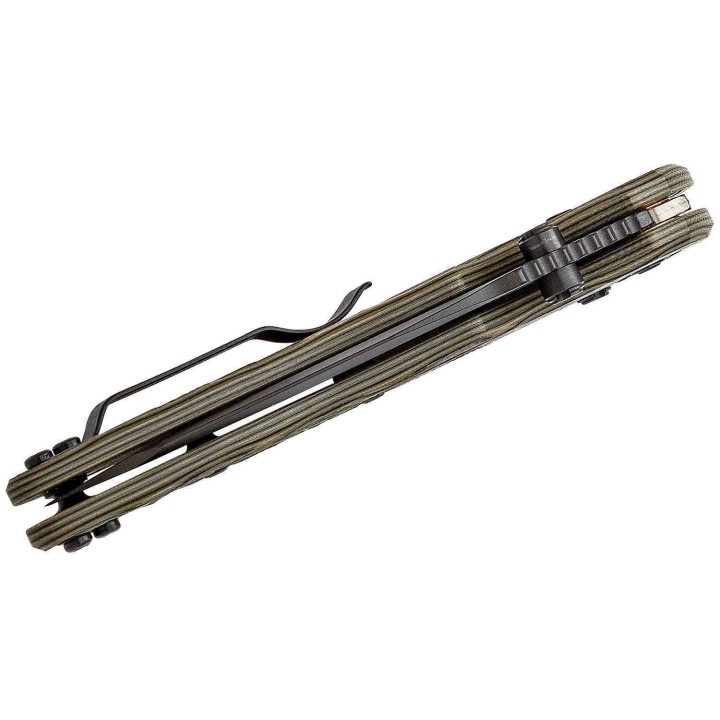 Couteau Hogue Deka ABLE Lock Lame CPM-20CV Manche Green G10 Clip Made In USA HO24268 - Livraison Gratuite