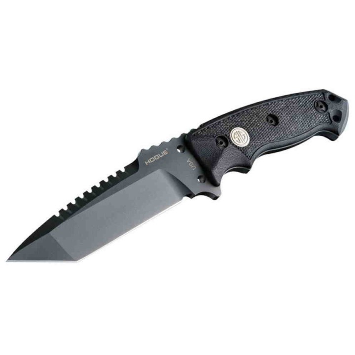 Couteau Tactical SIG Sauer Hogue EX-F01 Tanto Lame Acier A2 Manche G-10 Etui Nylon SIG37122 - Livraison Gratuite