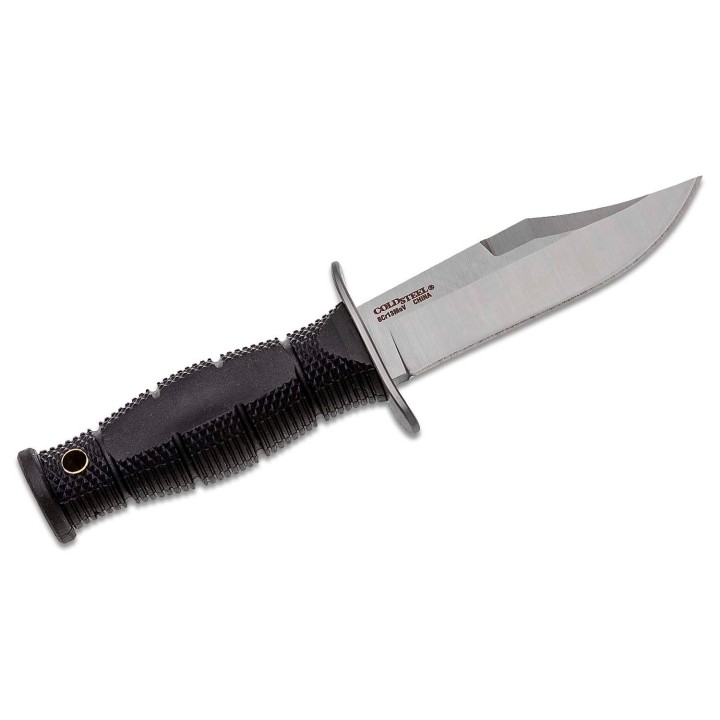 Couteau Cold Steel Mini Leatherneck Clip Point Lame Acier 8Cr13MoV Manche Kray-Ex Etui Secure-Ex CS39LSAB - Livraison Gratuite
