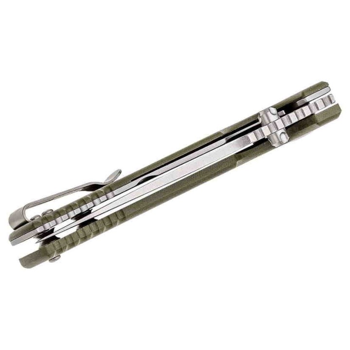 Couteau Spartan Blades Astor Lame Acier CTS-XHP Manche Green G10 Linerlock Clip SFBL8GR - Livraison Gratuite