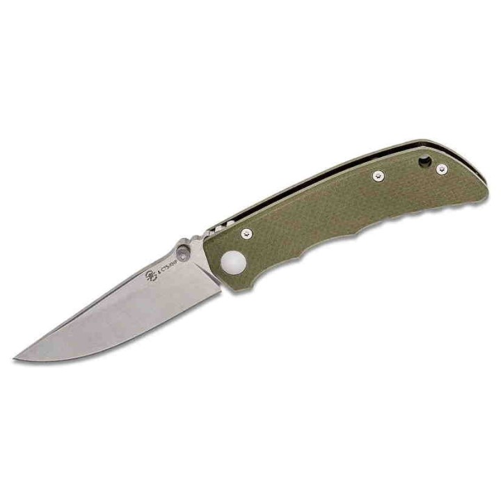 Couteau Spartan Blades Talos Lame Acier CTS-XHP Manche Green G10 Linerlock Clip SFBL7GR - Livraison Gratuite