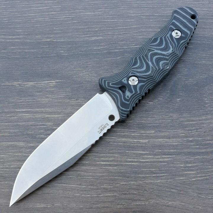 Couteau Hogue EX-F02 G-Mascus Lame Acier 154CM Manche G10 G-Mascus Etui Auto Retention Made USA HO35279 - Livraison Gratuite