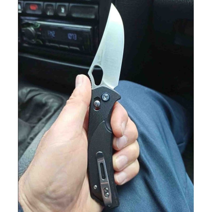 Couteau SRM Knives 9201 Ambi Lock Lame D2 Manche G10 Clip SRM9201 - Livraison Gratuite