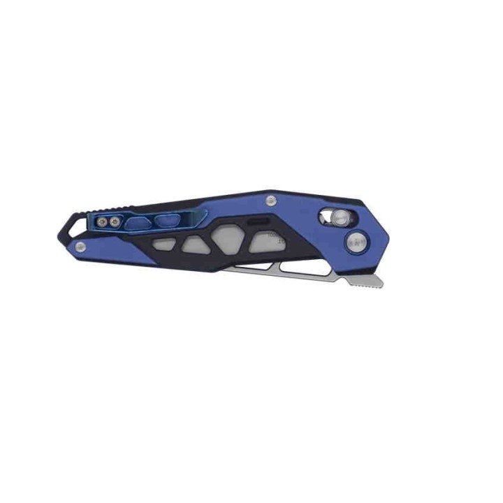 Couteau SRM Knives 9225 Ambi Lock Lame D2 Manche Blue G10 Clip SRM9225GI - Livraison Gratuite