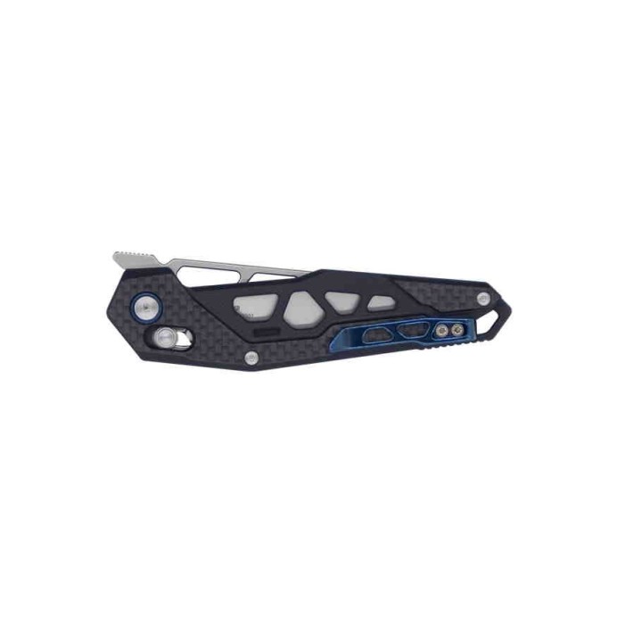 Couteau SRM Knives 9225 Ambi Lock Lame D2 Manche FCarbone/G10 Clip SRM9225KB - Livraison Gratuite