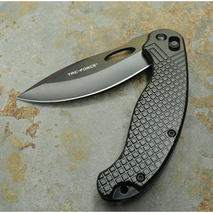 Couteau Tactical Urban Tac Force Rapid Lock Lame 3Cr13 Manche Aluminium Clip TF1037BK - Livraison Gratuite