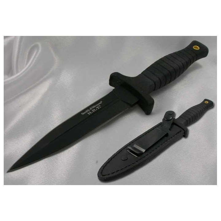 COUTEAU DE BOTTE DAGUE POIGNARD SMITH&WESSON SWHRT9B