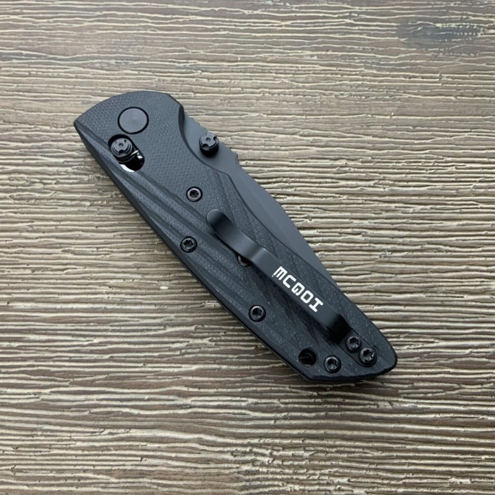 HO24276 Couteau Hogue Deka ABLE Lock Black Lame Acier CPM-20CV Manche G10 Made USA Clip - Livraison Gratuite