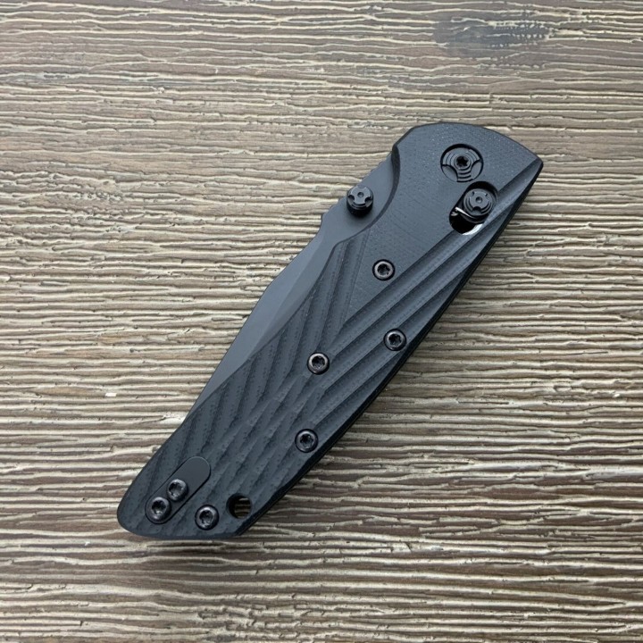 HO24276 Couteau Hogue Deka ABLE Lock Black Lame Acier CPM-20CV Manche G10 Made USA Clip - Livraison Gratuite