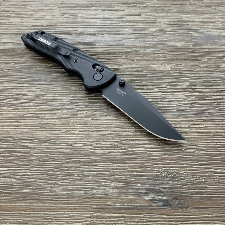 HO24276 Couteau Hogue Deka ABLE Lock Black Lame Acier CPM-20CV Manche G10 Made USA Clip - Livraison Gratuite
