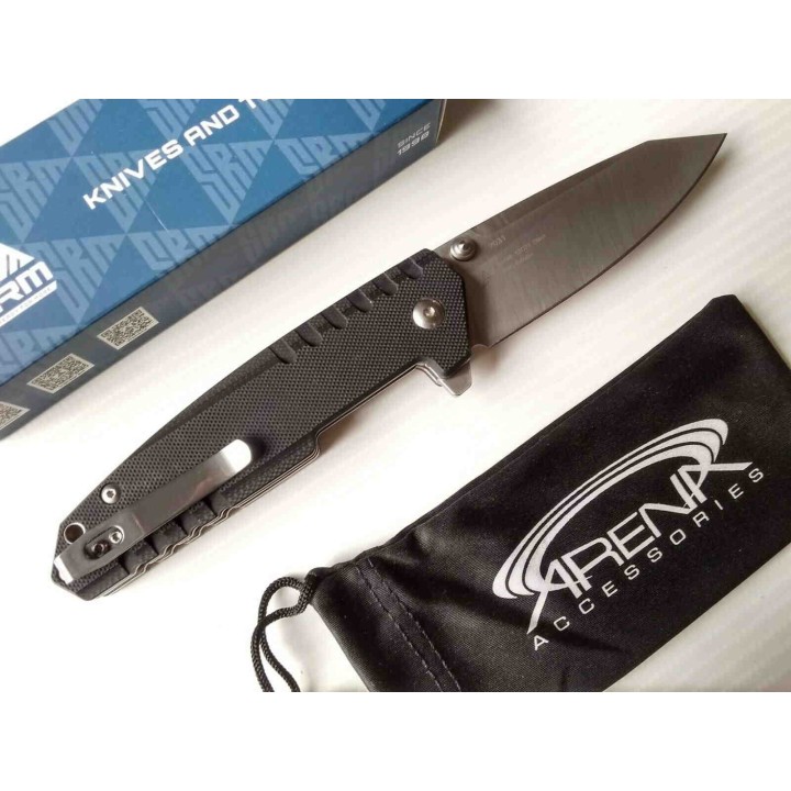 Couteau SRM 9031 Sanrenmu Wharncliffe Lame 12C27 Manche G10 IKBS Clip SRM9031 - Livraison Gratuite