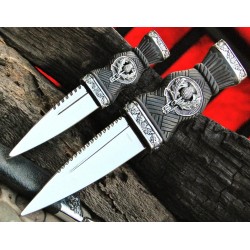 Set de 2 Couteaux Scottish Dirk Reproduction United Cutlery Scottish SGIAN DUBH 2 Piece Dagger CN210928 - Livraison Gratuite