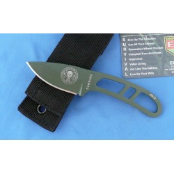 Couteau de Survie ESEE Candiru OD Green Carbone 1095 Made In USA ESCANOD - Livraison Gratuite