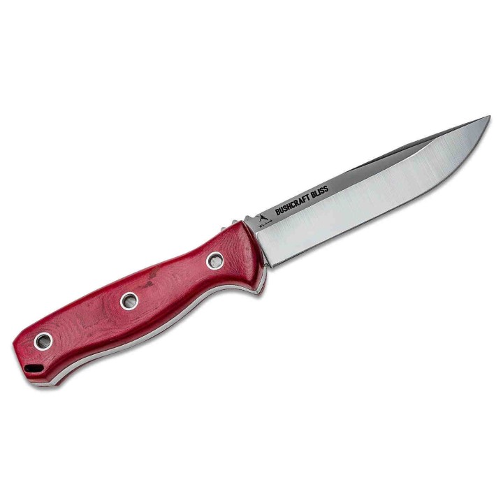 Couteau Condor Bushcraft Bliss Lame Acier Carbone 1075 Manche Micarta Etui Kydex El Salvador CTK283247HC - Livraison Gratuite