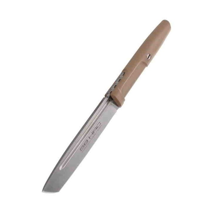Couteau Extrema Ratio Mamba HCS Lame Tanto N690 Manche Foeprene Etui Kydex Made Italy EX0477HCS - Livraison Gratuite