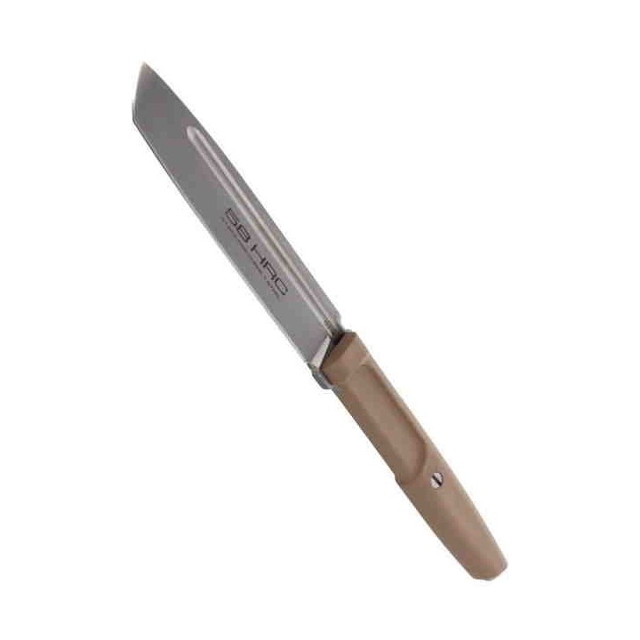 Couteau Extrema Ratio Mamba HCS Lame Tanto N690 Manche Foeprene Etui Kydex Made Italy EX0477HCS - Livraison Gratuite