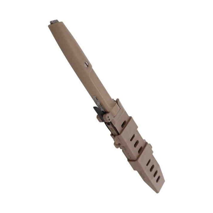 Couteau Extrema Ratio Mamba HCS Lame Tanto N690 Manche Foeprene Etui Kydex Made Italy EX0477HCS - Livraison Gratuite