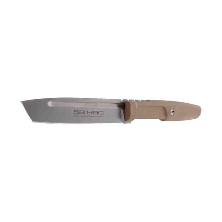 Couteau Extrema Ratio Mamba HCS Lame Tanto N690 Manche Foeprene Etui Kydex Made Italy EX0477HCS - Livraison Gratuite