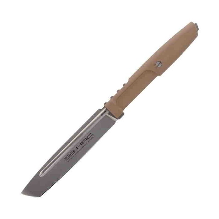 Couteau Extrema Ratio Mamba HCS Lame Tanto N690 Manche Foeprene Etui Kydex Made Italy EX0477HCS - Livraison Gratuite