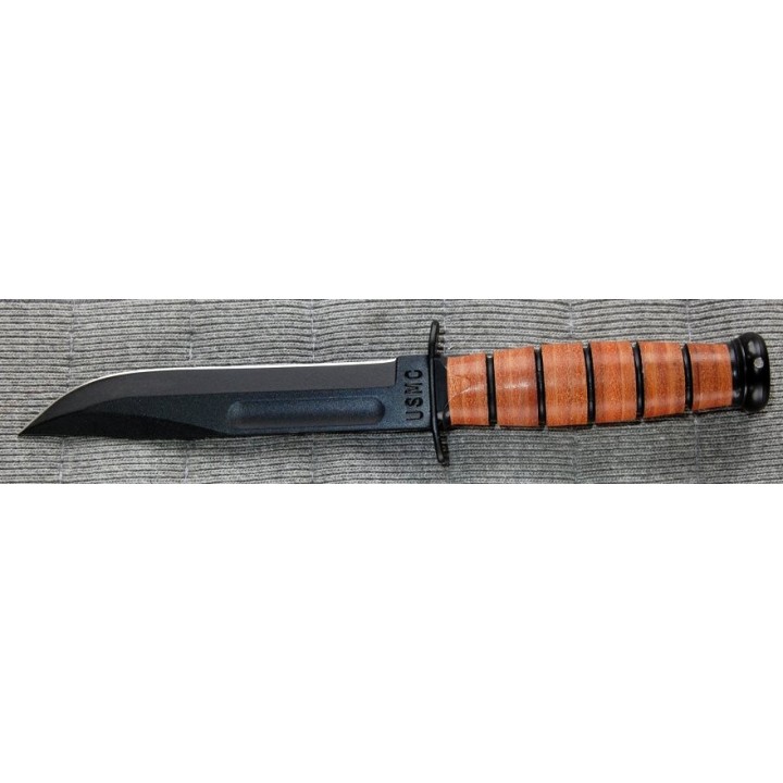 Couteau KA-BAR Short USMC Acier Carbone 1095 KABAR USMC Made In USA - KA1250 - LIVRAISON GRATUITE