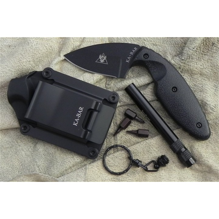 Couteau KABAR TDI Law Enforcement Lame acier AUS-8  Ka Bar Made In USA KA1480 - LIVRAISON GRATUITE