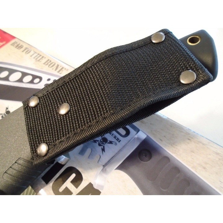 Machette Gurkha United Cutlery M48 Kukri Acier 2Cr13 Manche TPR Etui Fibre de Nylon UC3160 - Livraison Gratuite