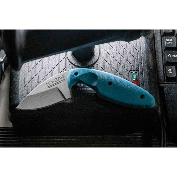 Couteau KA-BAR USSF Space Force TDI Astro Lame Acier AUS-8 Manche Zytel Etui Plastic KA1480SF - Livraison Gratuite