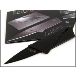 Couteau CARTE de CREDIT IAIN SINCLAIR Black CARDSHARP 2 Folding IS1B - Livraison Gratuite