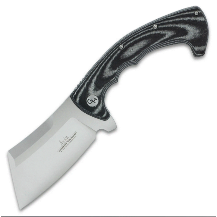 Couteau Couperet Hibben Cleaver Lame Acier 7Cr17 Manche Micarta Linerlock Clip GH5109 - Livraison Gratuite