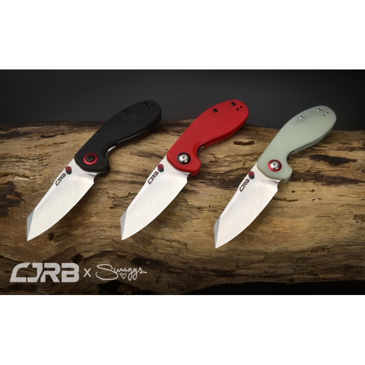 J1918NTG Couteau CJRB Maileah Lame Acier AR-RPM9 Manche Jade G10 IKBS Linerlock Clip - Livraison Gratuite