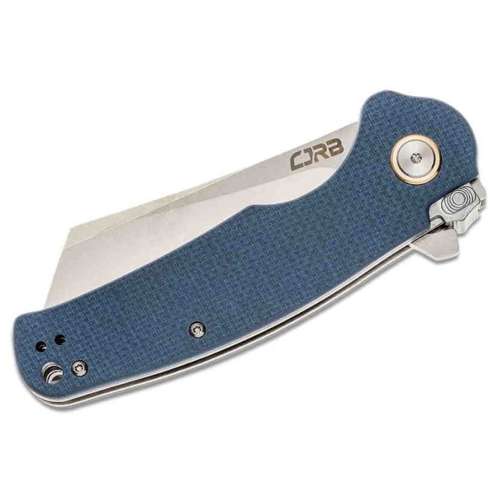 Couteau CJRB Cutlery Crag Recoil-Lock Gray Lame Acier D2 Manche G10 Linerlock Clip J1904RGYF - Livraison Gratuite