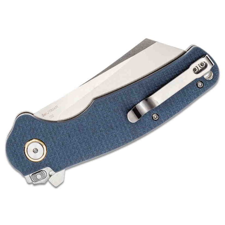 Couteau CJRB Cutlery Crag Recoil-Lock Gray Lame Acier D2 Manche G10 Linerlock Clip J1904RGYF - Livraison Gratuite
