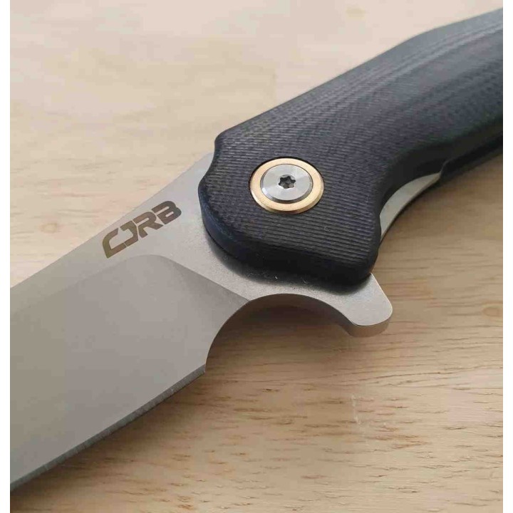 Couteau CJRB Agave Black Lame Acier D2 Manche G10 Linerlock Clip J1911BKC - Livraison Gratuite