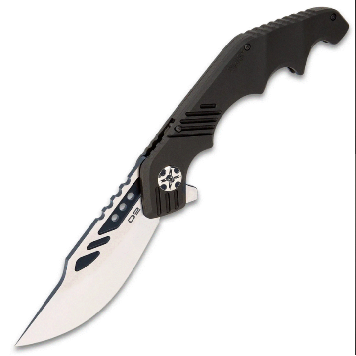Couteau United Cutlery M48 Warthawg Lame Acier D2 Manche FRN IKBS Linerlock Clip UC3417 - Livraison Gratuite