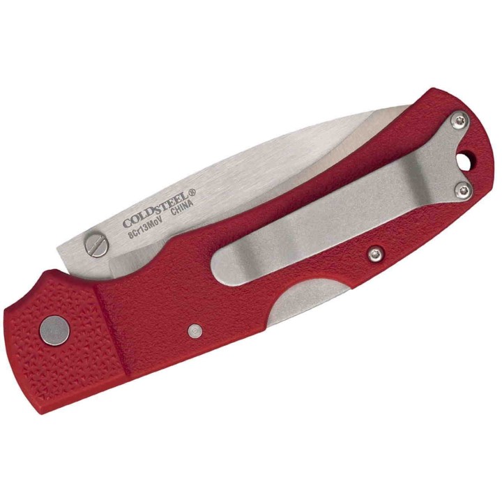 Couteau Cold Steel Hunter Slock Master Lame 8Cr13MoV Manche Pomymère LockBack Clip CS23JK - Livraison Gratuite