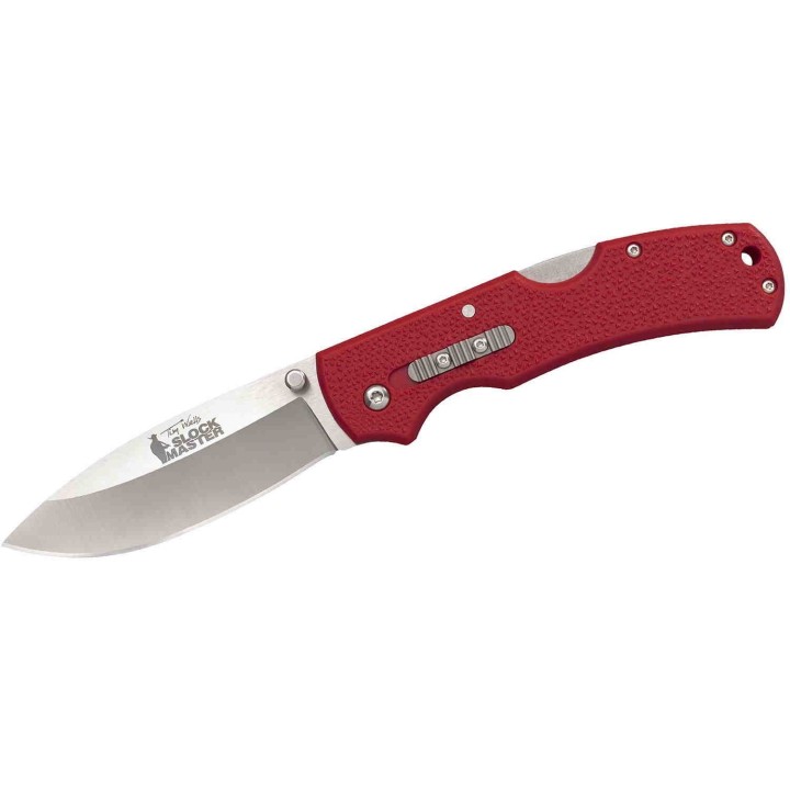 Couteau Cold Steel Hunter Slock Master Lame 8Cr13MoV Manche Pomymère LockBack Clip CS23JK - Livraison Gratuite