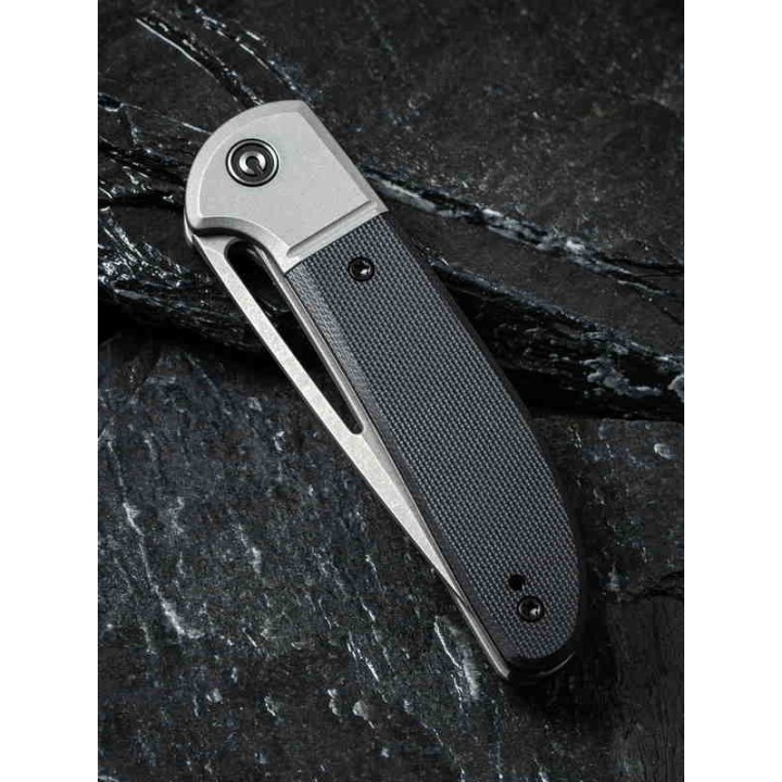 Couteau CIVIVI Trailblazer XL Black Manche G10 Lame Acier D2 Slip Joint Clip CIVC2101C - Livraison Gratuite