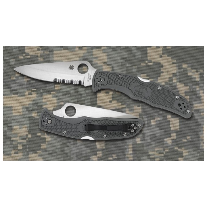Couteau Spyderco Endura 4 Military Green sc10psfg