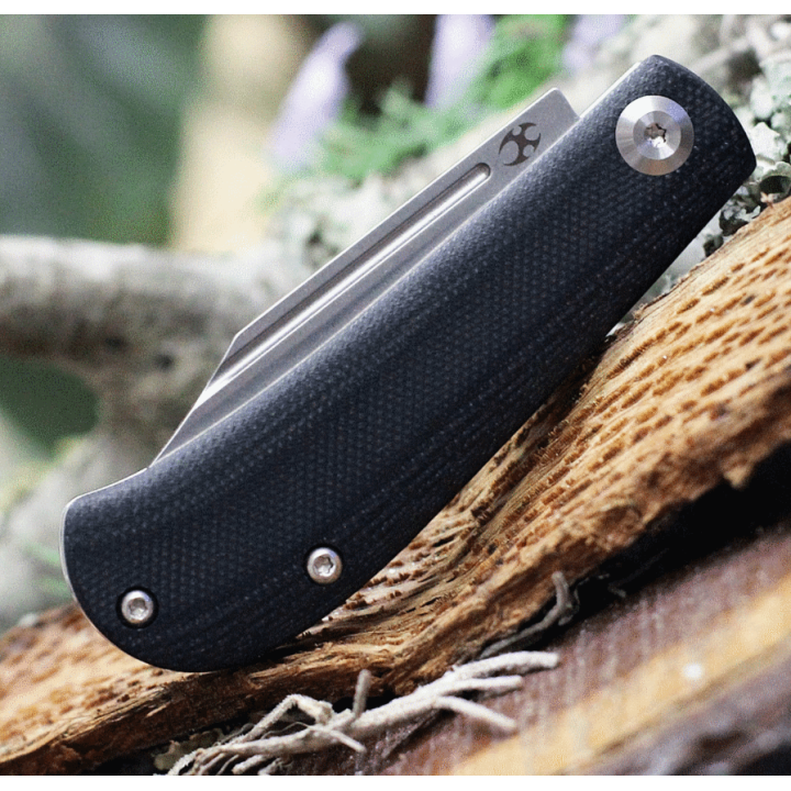 Couteau Kansept Bevy Black Manche G10 Lame Acier 154CM Slip Joint KT2026S1 - Livraison Gratuite
