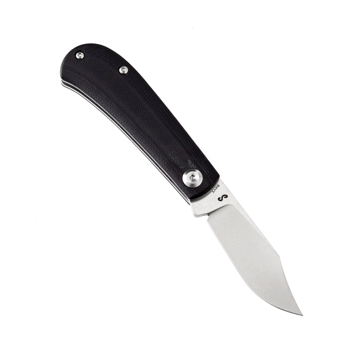Couteau Kansept Bevy Black Manche G10 Lame Acier 154CM Slip Joint KT2026S1 - Livraison Gratuite