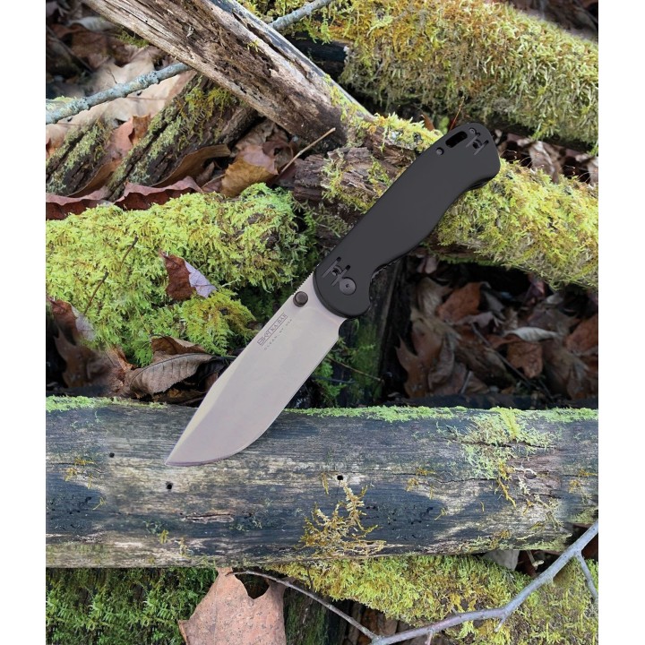 Couteau KA-BAR BK40 Becker Lame Acier AUS-8 Manche GFN-PA66 Linerclock Clip BKR40 - Livraison Gratuite