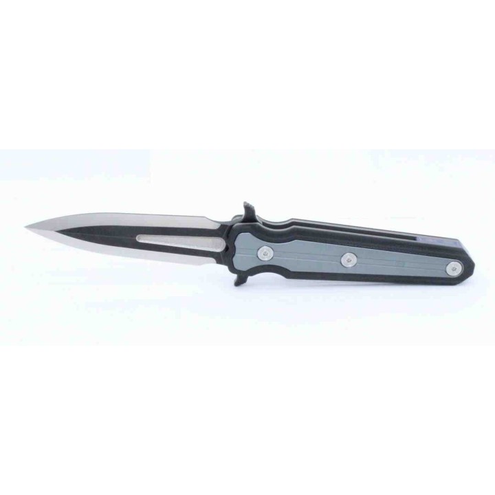 Couteau Stedemon Dongshan Blue Manche Alu/G10 Lame Acier D2 Linerlock Clip STEDSBLUE - Livraison Gratuite