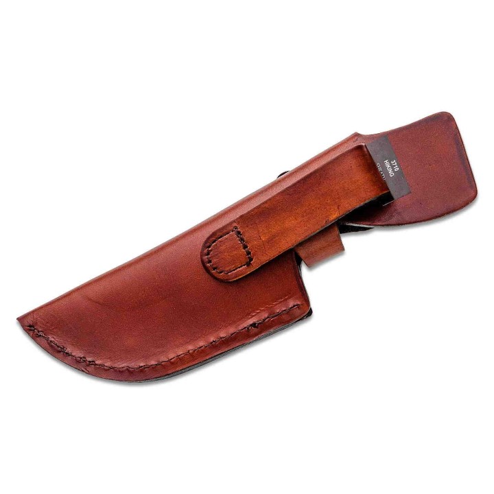 Couteau Bushcraft Ontario Hiking Lame Acier 420HC Manche Micarta Etui Cuir Made In USA ON8187 - Livraison Gratuite